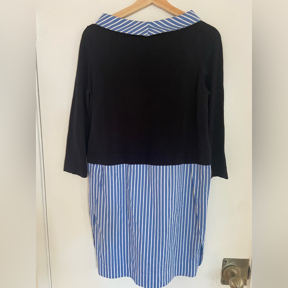 COS Striped Navy Top Tunic Dress - Picture 2 of 6